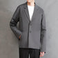 Men's Casual Top Loose Suit Jacket Short Suit Uniform Long-sleeved Warm Jacket Simple Design Temperament Handsome Jacket