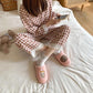 Autumn and Winter Slippers with Non-slip Soles Plush Slippers Indoor Cute Plush Slippers Soft Shoes