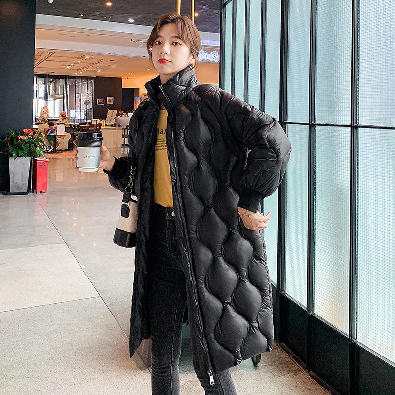Women's Mid-length Padded Winter Coat Loose Thick Padded Jacket Down Padded Jacket