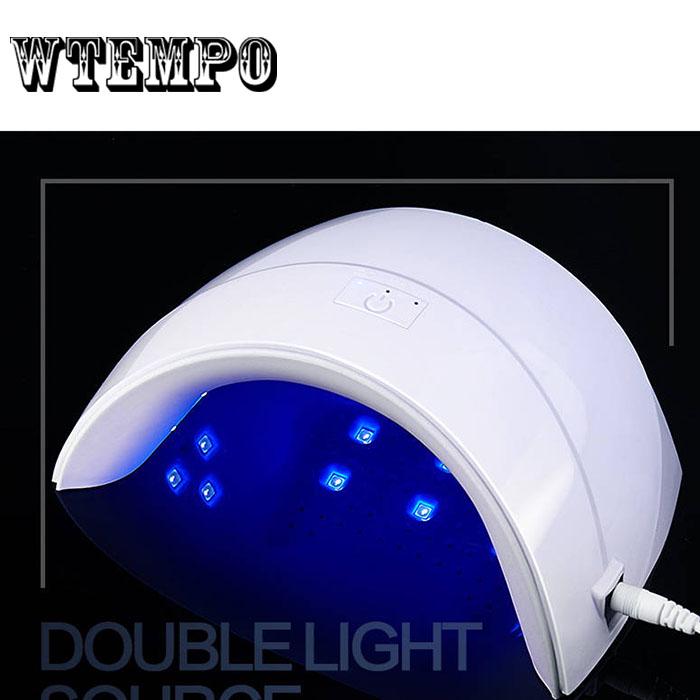 UV Nail Fast Dryer Gel 36W 100-240V Pro LED Polish Lamp Light Machine Curing Auto-timing