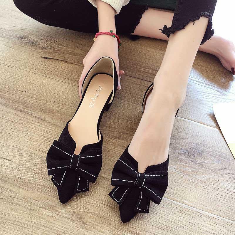 Plus Size 35-39 Summer Women Bohemian Prom High Heels Wear-resistant Non-slip Office Lady Sandals Bow Shoes
