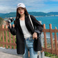 Spring and Autumn Small Suit Loose Casual All-match Slim Suit Jacket Women