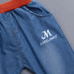 Children's Suit Boys Summer Breathable Light Thin Short Sleeve + Jeans Two-piece Korean Version Casual Cute Two-piece