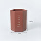 Frosted Large-capacity Simple Student Hexagonal Pen Holder Creative Personality Desktop Storage Container