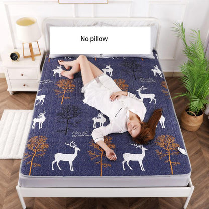 Student Dormitory Machine Washable Mattresses Four Seasons Non-slip Protection Cushions Bed Cushions Double Thin Mattresses