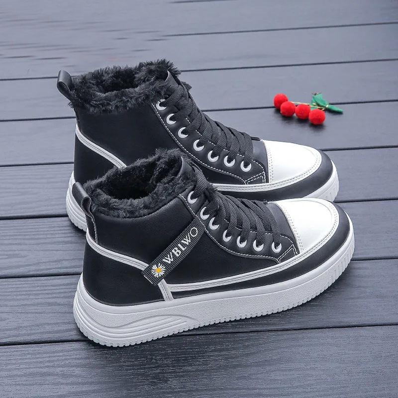 Snow Boots Women's Shoes Wild Shoes Winter Cotton Shoes Plus Velvet Martin Boots Short Boots Sports Shoes Casual Shoes