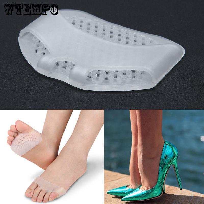 Foot Supplies Silicone Soft Forefoot Invisible High Heel Shoes Slip Resistant Half Yard Pads