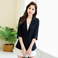 Suit Jacket Female Temperament Spring and Summer Three-quarter Sleeve Thin Shorts Casual Suit Professional Suit Two-piece Casual Suit