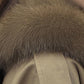 Parker Overcome Female Imitation Fox Big Fur Collar Lamb Wool Short Frock Coat with Velvet To Keep Warm and Comfortable