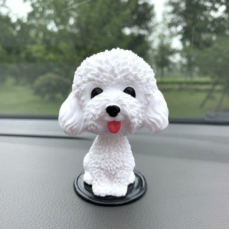 Shaking Head Dog Doll Decoration Car Center Console Decoration Creative Car Interior