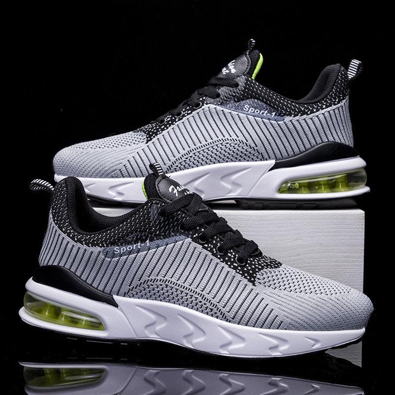 Men's Sneakers Shock Absorption Lightweight Casual Running Shoes Breathable Running Shoes with Soft Sole Mesh
