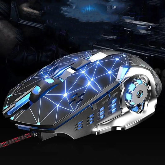 Computer Gaming Mouse Wired Usb Silent Gaming Mechanical Mouse Desktop Notebook Universal Mouse