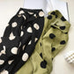 Chiffon Shirt Niche Elegant Polka Dot Tops Long Sleeve Top Casual V-neck Cardigan Ladies Blouses Summer Thin Tee Women's Shirts