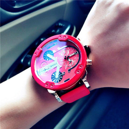 Men Automatic Mechanical Watch Stainless Steel Watch Luminous Hands Waterproof Mens Wristwatch
