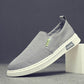 Spring Summer Canvas Shoes Men's Korean Version All-match Casual Cloth Shoes Ice Silk Breathable Deodorant Driving Shoes