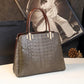 Genuine Leather Texture Female Bag Summer Handbag Large Capacity Retro Middle-aged Mother Bag Lady Trendy Bag