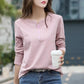 Women Cotton Shirts Casual Pullovers Long Sleeves T-Shirts Premium Bottoming Shirts