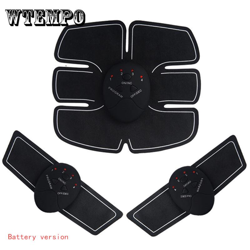 Weight Loss Massager Sports Trainer Recharge Body Slim Vibrator Sticker Unisex Abdominal Training