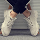 Autumn Martin Boots Men Lace-up Tooling Boots Outdoor Comfortable Desert Boots Socks Men's Shoes