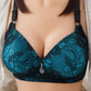 Large Size Thin Bra Without Steel Ring Gathering Sexy Bra Ladies Underwear