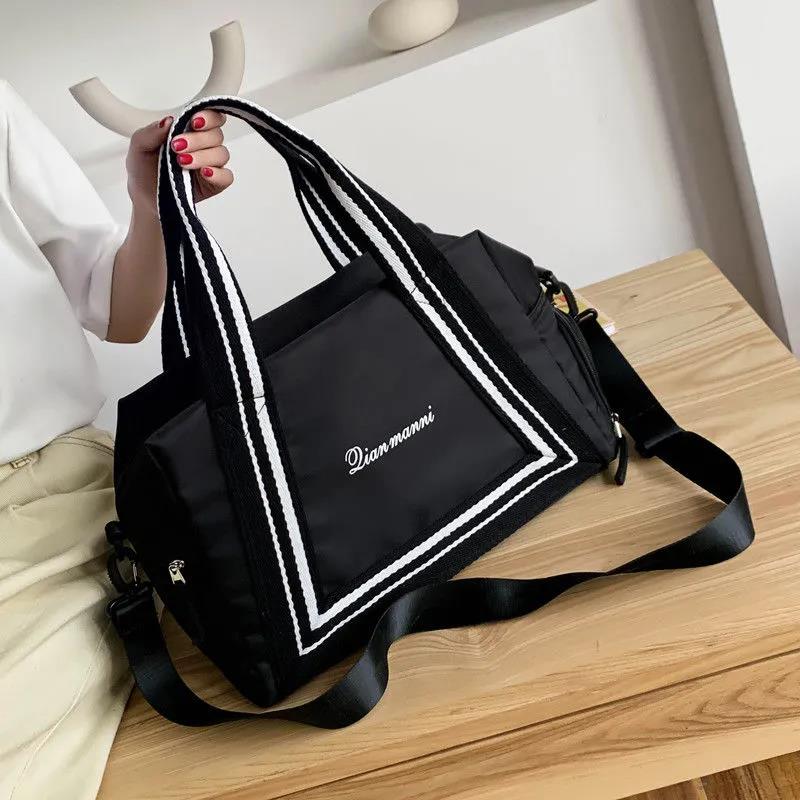 Travel Bag Women's Large-capacity Lightweight Short-distance Hand Luggage Bag Gym Bag Storage Business Travel Bag Cosmetic Bag Shoulder Messenger Bag