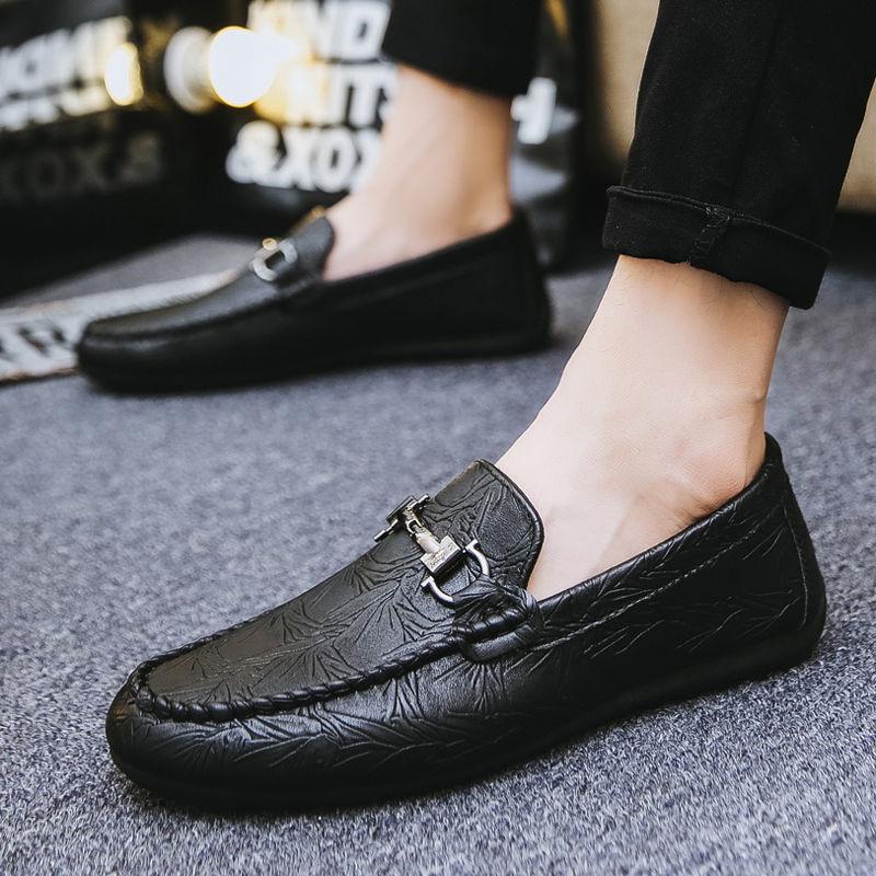 Spring and Summer New Men's All-match Casual Shoes Cover Foot Breathable Soft-soled Loafers