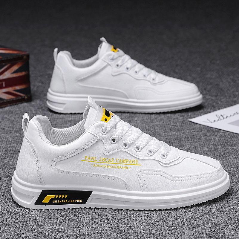 Summer New Sports and Leisure Shoes Men's Breathable All-match White Shoes
