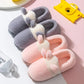 Autumn Winter Women Cotton Slippers Pink Cute Cartoon Indoor Home Sliders House Bedroom Fur Fluffy Sliders Men Winter Warm Shoes Plush Slipper Couples