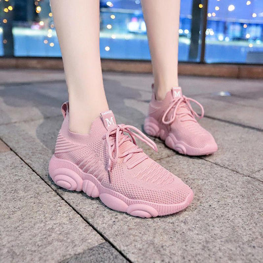 Fashion Ladies Casual Dad shoes Woman Vulcanized Shoes Breathable Wild Platform Women Shoes Sneakers