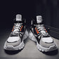 Spring Men's High-top Sports Shoes Men's All-match Height Increase Shoes Breathable Student Shoes Men