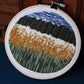 Handmade DIY Embroidery Simple Student 3D Stereo and 20CM Embroidery Stretch Combination with Matching Needle and Thread