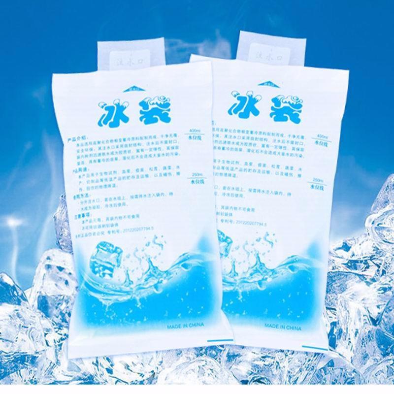 Portable 10Pcs Food Storage Gel Ice Bag Cans Packs Picnic Customized Reusable