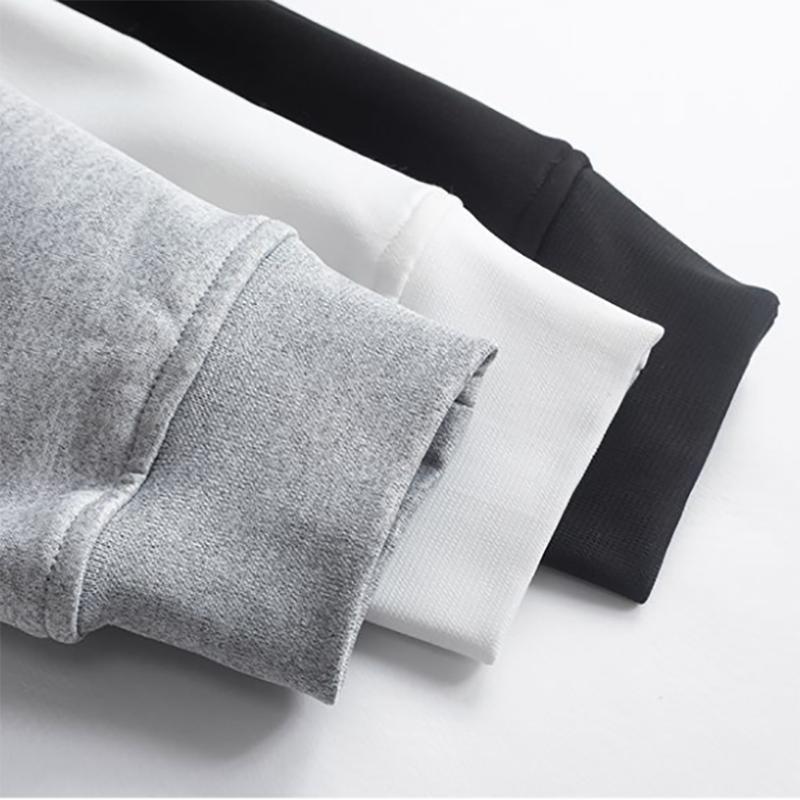 Autumn and Winter Jacket Men's Thickened Plus Fleece Hooded Jacket Trend Youth Cardigan Baseball Uniform Jacket