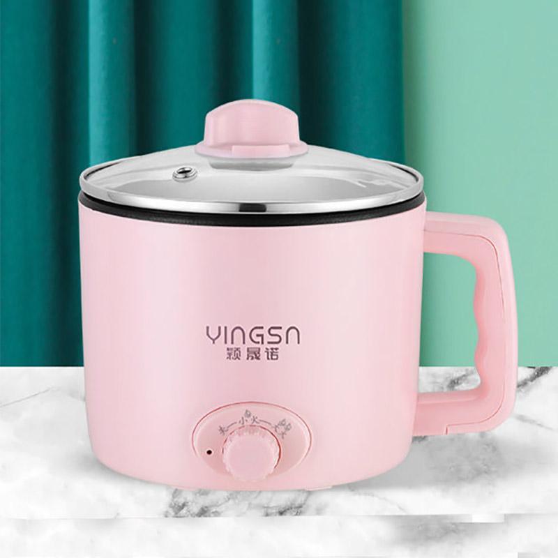 Wok Dormitory Small Electric Cooker 2 People Rice Cooker Instant Noodle Pot Electric Cooker Multi-function Electric Pot Electric Wok Porridge Pot