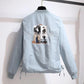 Women's Baseball Uniform Jacket Spring and Autumn 2021 Spring Loose Casual All-match Top