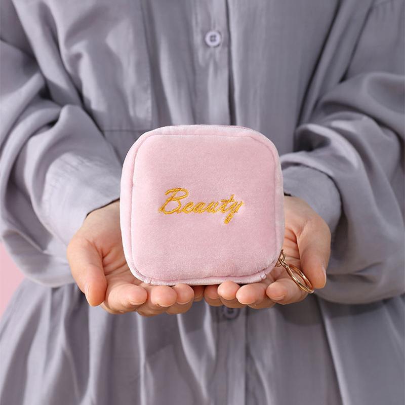 Cosmetic Storage Box Portable Student Storage Bag Go Out Cute Little Cosmetic Case Lipstick Bag