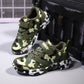 Boys' Leather Waterproof Camouflage Shoes Children's Sports Shoes