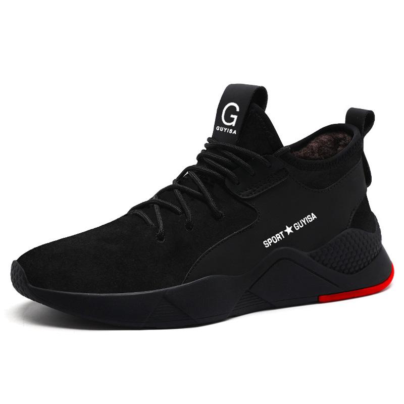 Men Safety Shoes Winter Labor Protection Shoes Welder Work Shoes Anti Smash Anti Piercing Anti Slip