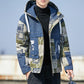 Down Jacket Fashion High-end Young and Middle-aged Men's Down Cotton Padded Jacket Hooded Plus Size Top