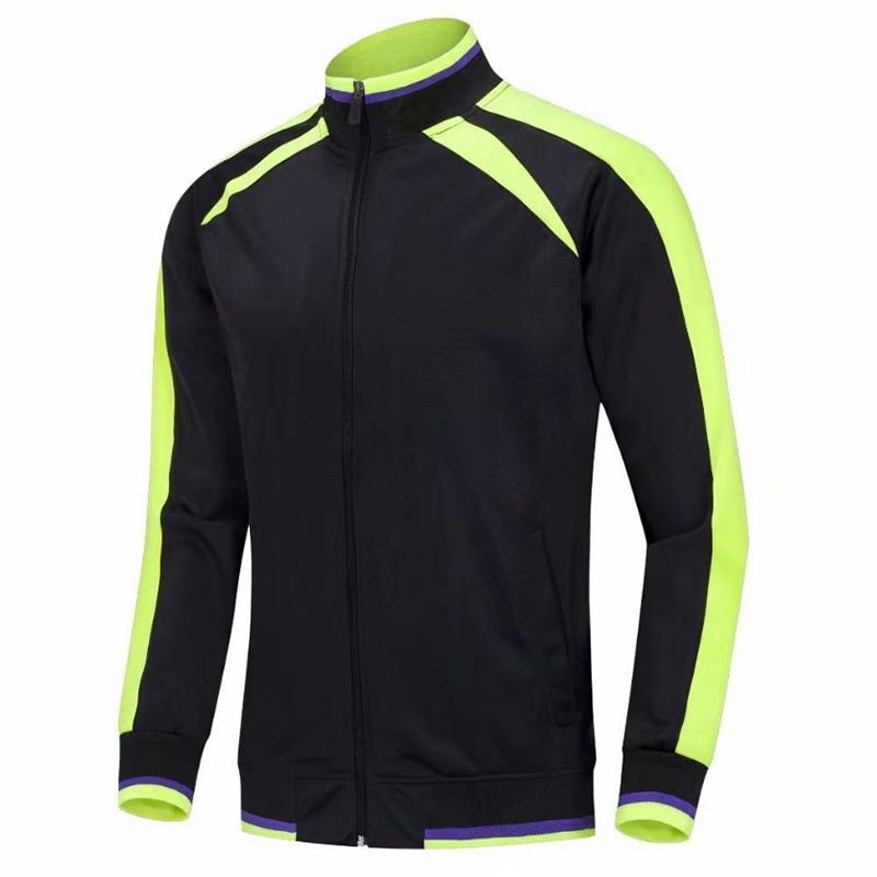 Zipper Jacket Fashion Multicolor Long Sleeve Thread Leader Mouth Men's Sportswear Wear-resistant Top Stylized Sports Outdoor