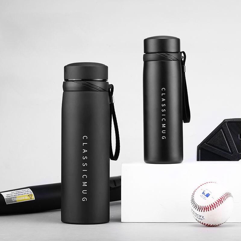 Double Stainless Steel Vacuum Flask Leak-proof Coffee Tea Thermos Sport Travel Mug Large Capacity Thermocup 1500ml/1100ml/650ml