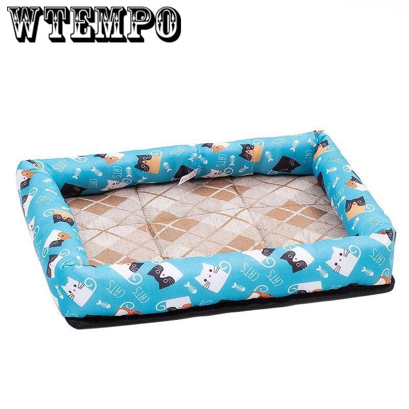 Detachable Pet Bed cool Dog House Soft Cat Sofas Warm Puppy Kennel Medium Pet Ken Four Seasons