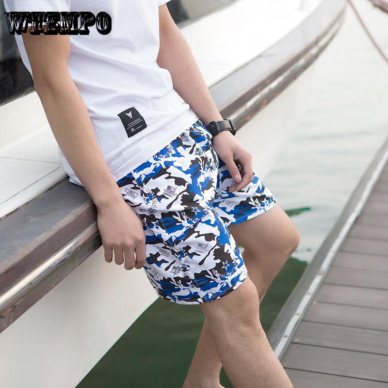 Men's Shorts Swim Trunks Quick Dry Beach Shorts Men Surfing Running Swimming  Shorts