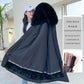 Fashion Trend To Overcome The Winter Jacket Women's Mid-length Detachable Fox Fur Liner Real Fur Warm Coat