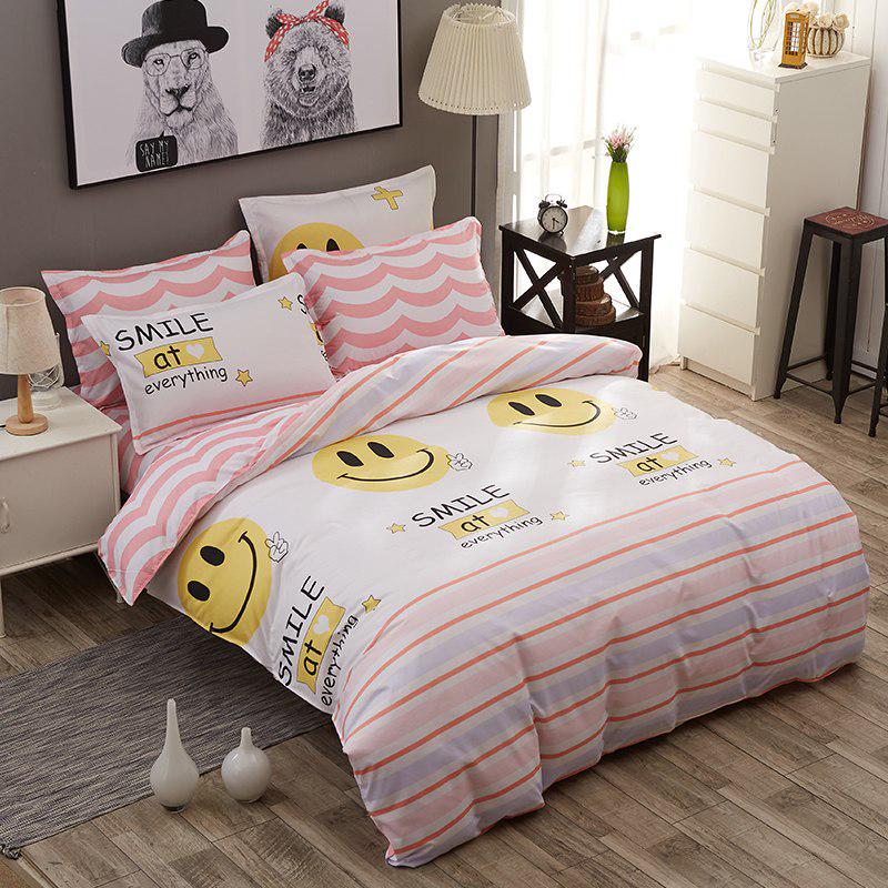 WTEMPO Brand fashion Student dormitory lattice Geometric Pattern Polyester Bedding  Duvet Cover