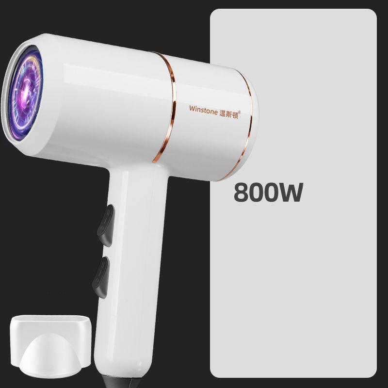 800W Dormitory Hair Dryer Set Negative Ion Hair Care Hot/cold Hair Dryer Portable Silent Barber Equipment