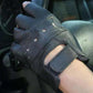 Men's Leather Half-finger Gloves Outdoor Riding Driving Motorcycle Climbing Tactics Non-slip Protective Sports Fitness Gloves