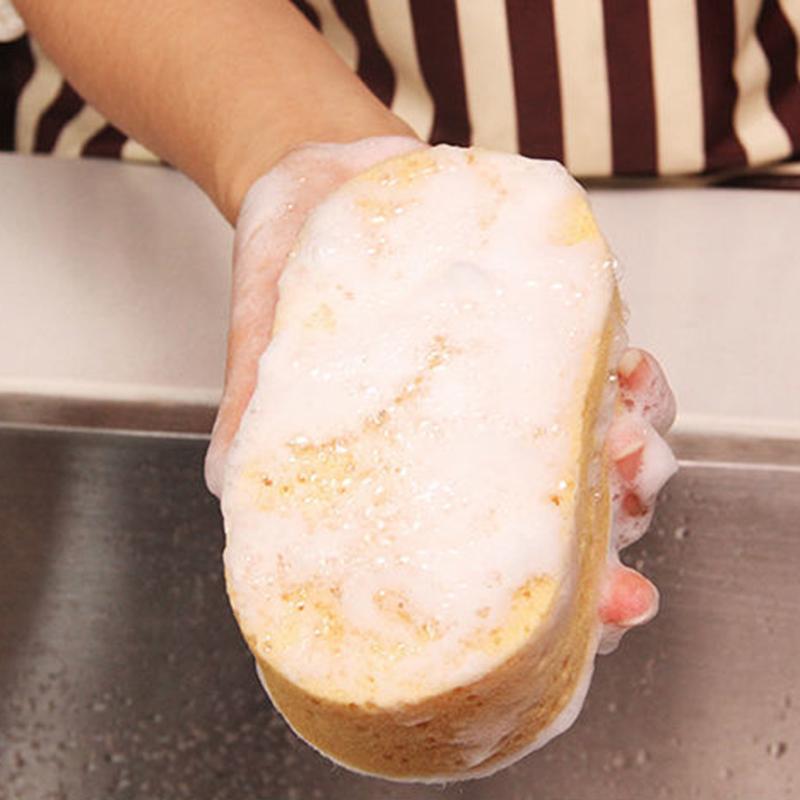 Large Wisdom Cloth Dishwashing Sponge Wipe Magic Cleaning Strong To Pollutivate The Pot Kitchen Dish Cloth Brush Pot