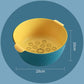 Fruit Basket Living Room Plastic Double Fruit Storage Box Home Kitchen Wash Basket