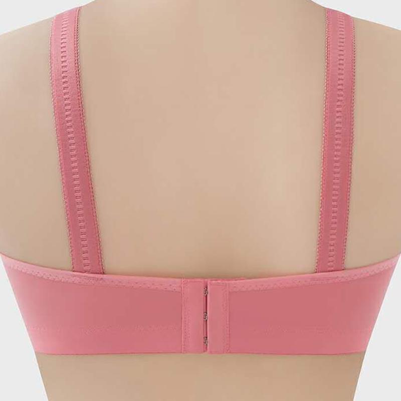 Thin Section Without Steel Ring Bra Sexy Gathering Adjustable Bra Beautiful Back Anti-sagging Nursing Underwear Sexy and Cute